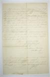 (CIVIL WAR--PENNSYLVANIA.) Lonabaugh, Joseph R. Letter by a sergeant in the 15th Pennsylvania Cavalry.